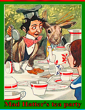 Mad Hatter's tea party f